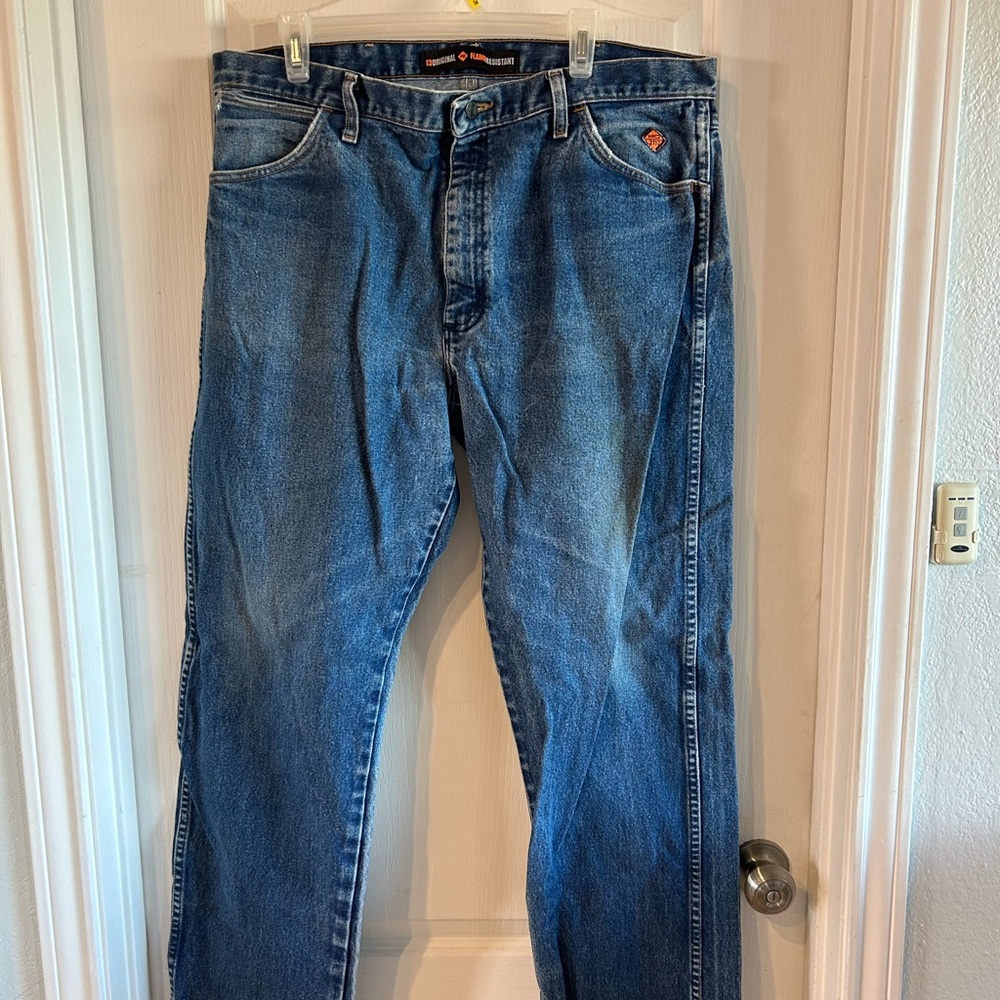 Men's Relaxed Fit Blue Jeans